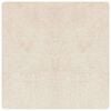 vidaXL Anti-slip Shaggy Rug Cream 200 x 200 cm PP
