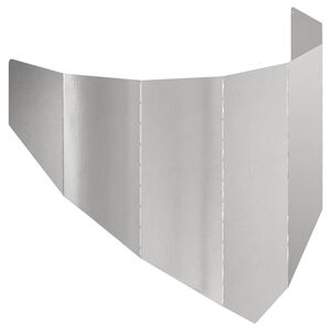 vidaXL Lawn Edging 100 x 45 cm Steel Silver