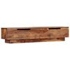 vidaXL TV Cabinet 145x30x30 cm Solid Acacia Wood