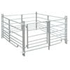 4-Panel Sheep Pen Galvanised Steel 137 x 137 x 92 cm