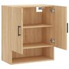 vidaXL Wall Cabinet Sonoma Oak 60x31x70 cm Engineered Wood