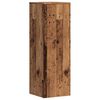 vidaXL Plant Stands 2 pcs Old Wood 33x33x100 cm Engineered Wood