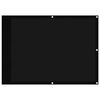 vidaXL Balcony Screen Black 75x800 cm 100% Polyester Oxford