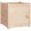 vidaXL Garden Planters 2 pcs 50x50x50 cm Solid Pinewood