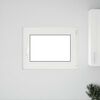 vidaXL Basement Window "RISOR" 80x50 cm Tilt&Turn DIN Right White