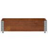 vidaXL Garden Planter Brown 80x60 cm Solid Wood Pine