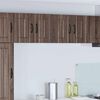 vidaXL Kitchen Wall Cabinets with Door 2 pcs Brown Oak 60 x 31 x 40 cm