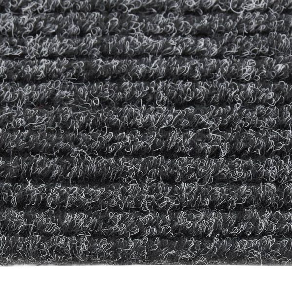 vidaXL Dirt Trapper Carpet Runner 100x350 cm Anthracite