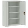 vidaXL File Cabinet Light Grey 90x40x180 cm Steel