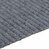 vidaXL Carpet Runner Light Grey 100 x 300 cm Fabric