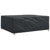 vidaXL Furniture Cover Plain Black 300 x 250 x 70 cm 600D