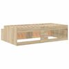 vidaXL Bed Frame with Drawer Sonoma Oak 70 x 190 cm Engineered Wood