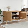 vidaXL Sideboard OLDEN Brown 114x43x73.5 cm Solid Wood Pine