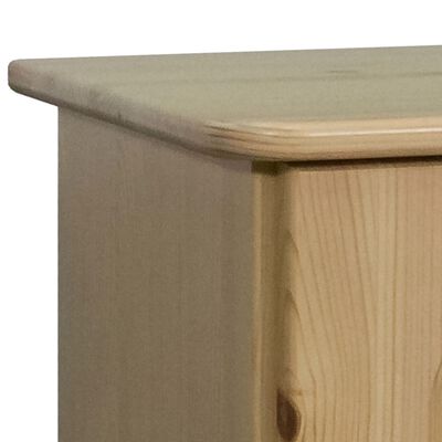 vidaXL TV Cabinet 115x29x40 cm Solid Pine Wood