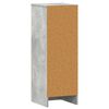 vidaXL Shoe Cabinet Concrete Grey 32x35x92 cm Engineered Wood