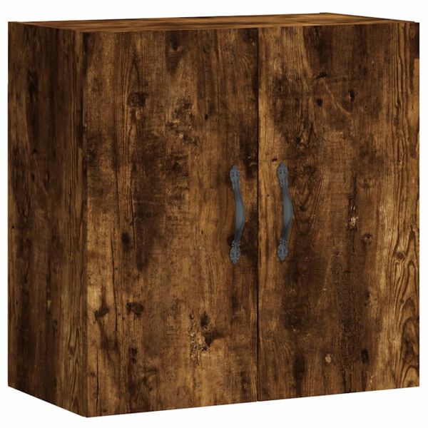 vidaXL Wall Cabinet Smoked Oak 60x31x60 cm Engineered Wood