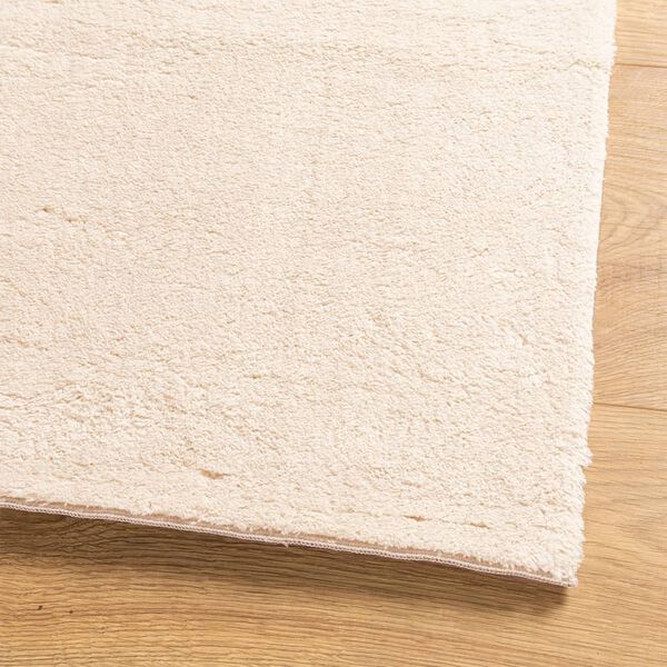 vidaXL Rug HUARTE Short Pile Soft and Washable Beige 160x230 cm