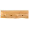 vidaXL Table Top Live Edge 100x40x3,8 cm Solid Wood Mango