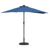 vidaXL Garden Parasol Azurblau 294 x 150 x 224 cm Fabric