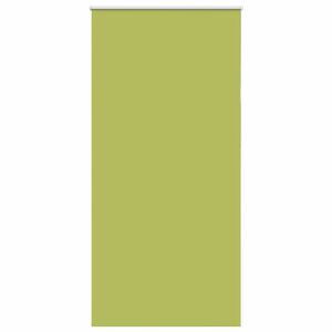 vidaXL Roller Blind Blackout Leaves Green 110x210 cm Fabric Width 105.7 cm Polyester