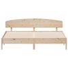 vidaXL Bed Frame without Mattress 200x200 cm Solid Wood Pine