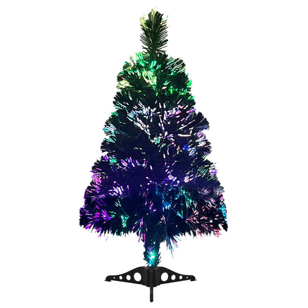 vidaXL Artificial Christmas Tree Fibre Optic 64 cm Green