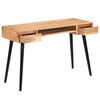 vidaXL Writing Table Solid Acacia Wood 118x45x76 cm