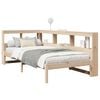 vidaXL Bookcase Bed without Mattress 90x190 cm Solid Wood Pine