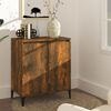 vidaXL Sideboard Smoked Oak 60x35x70 cm Engineered Wood