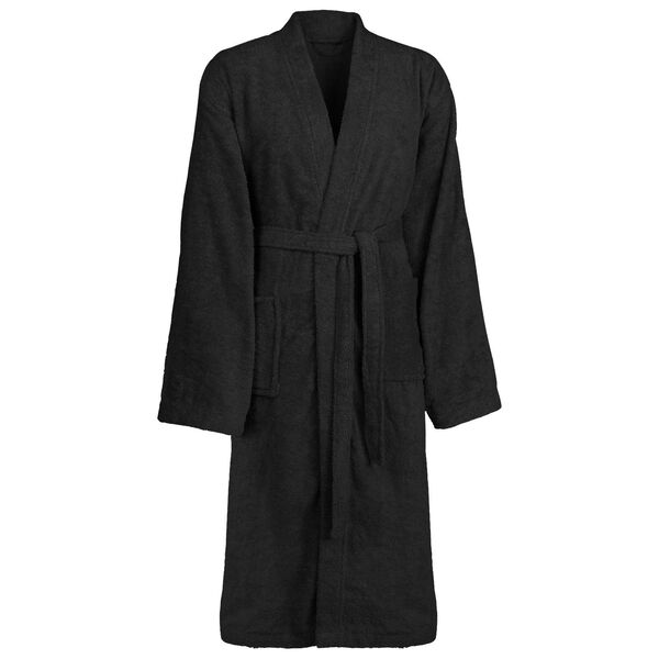 vidaXL Bathrobe KINN Black XL Cotton
