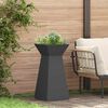 vidaXL Pillar Planter Black 35 x 35 x 73 cm