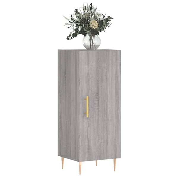vidaXL Sideboard Grey Sonoma 34.5x34x90 cm Engineered Wood