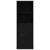 vidaXL Highboard Black Oak 36 x 35.5 x 103.5 cm Engineered wood