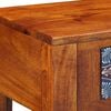 vidaXL Side Table with Drawer with Storage Brown 40 x 30 x 36 cm