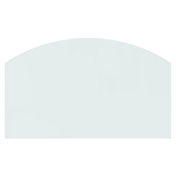vidaXL Fireplace Glass Plate 100x60 cm