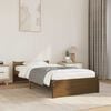 vidaXL Bed Frame without Mattress Honey Brown Solid Wood 75x190 cm