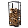 Perel Log Holder 45x30x100cm Black