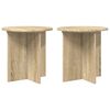 vidaXL Plant Stand 2 pcs Sonoma Oak 40 x 40 x 40 cm Engineered Wood