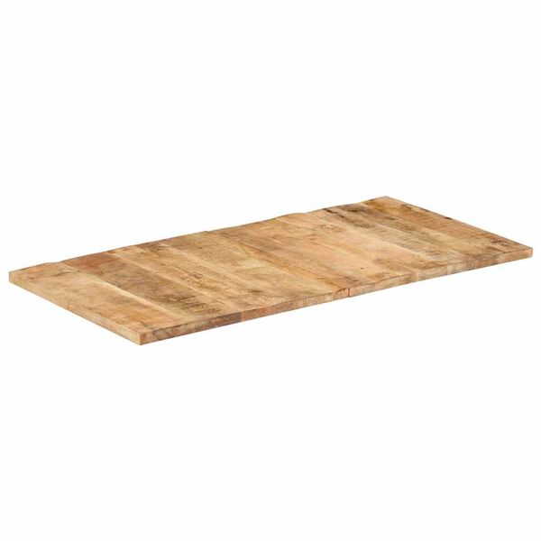 vidaXL Table Top Solid Mango Wood 25-27 mm 120x60 cm