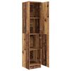 vidaXL Highboard Old wood 35 x 39 x 168 cm Engineered wood