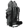 vidaXL Hiking Backpack Grey 100 L Oxford Fabric