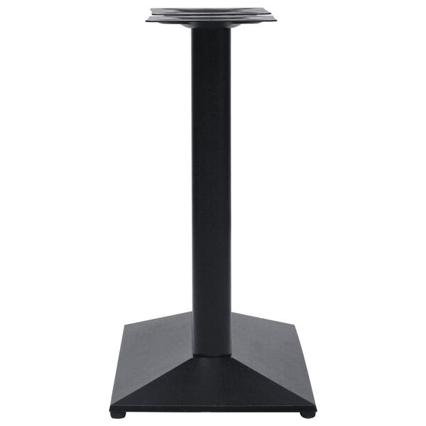 vidaXL Bistro Table Leg Black 70x40x72 cm Cast Iron