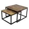 HSM Collection 2 Piece Coffee Table Set Square