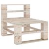 vidaXL 7 Piece Garden Pallet Lounge Set Pinewood