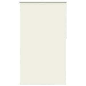 vidaXL Roller Blind Blackout Off White 120x210 cm Fabric Width 116.6 cm Polyester