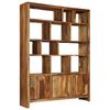 vidaXL Bookshelf Solid Acacia Wood 150x35x200 cm