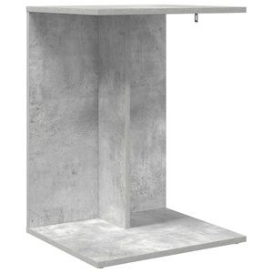 vidaXL Side Table Concrete Grey 45 x 40 x 62.5 cm Engineered Wood