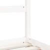 vidaXL Kids Bed Frame White 80x160 cm Solid Wood Pine
