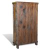 Reclaimed Wood Bookshelf Bookcase 2 Doors & 3 Shelves