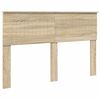 vidaXL Headboard Sonoma Oak Engineered wood